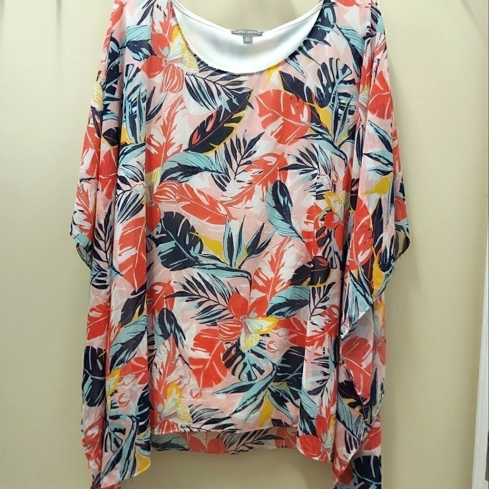 J. London Sheer Covered Tank Top